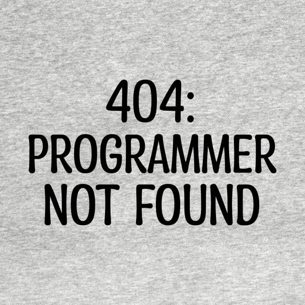 404: Programmer Not Found Programming by Furious Designs